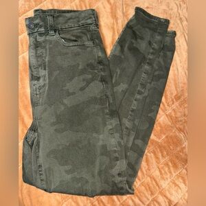 American Eagle, curvy super high-rise jegging